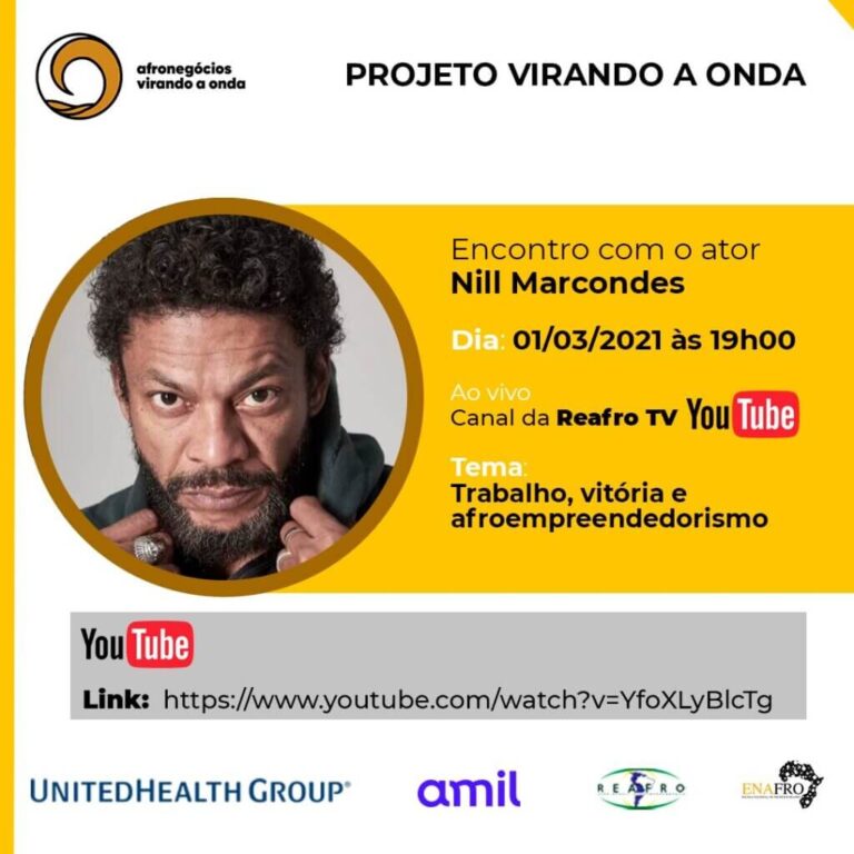 Live “Trabalho, vitória e afroempreendedorismo”