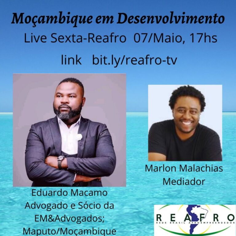 Moçambique é a pauta da Reafro-TV