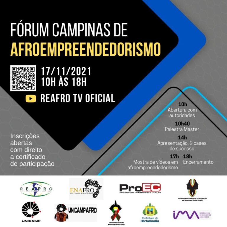 Fórum Campinas de Afroempreendedorismo – 2021
